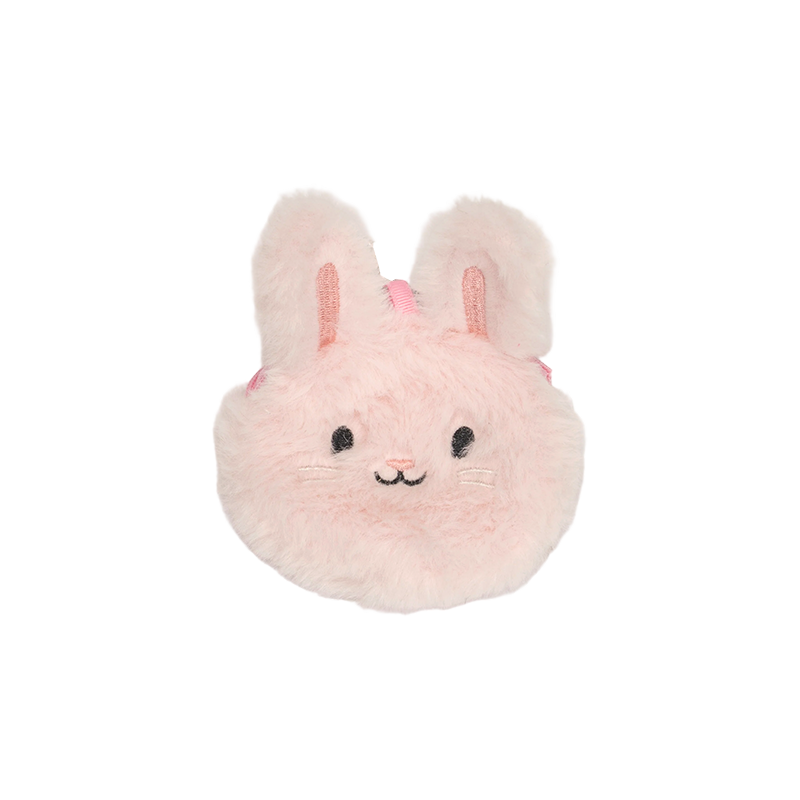 محفظة نقود على شكل أرنب وردي فخم